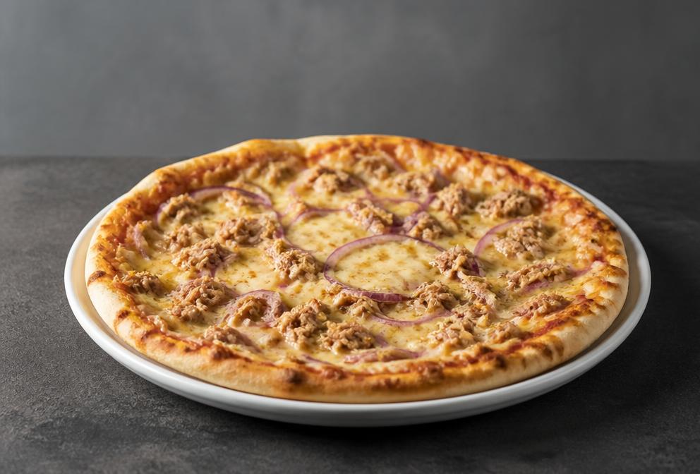 Alaska Pizza + Getränk