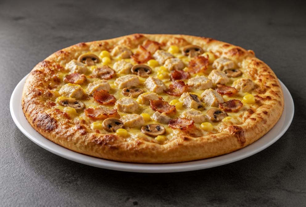 Gourmet Pizza + Getränk