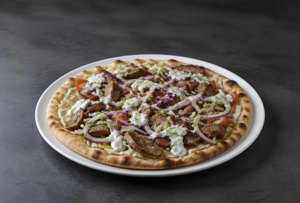 Gyros Pizza + Getränk