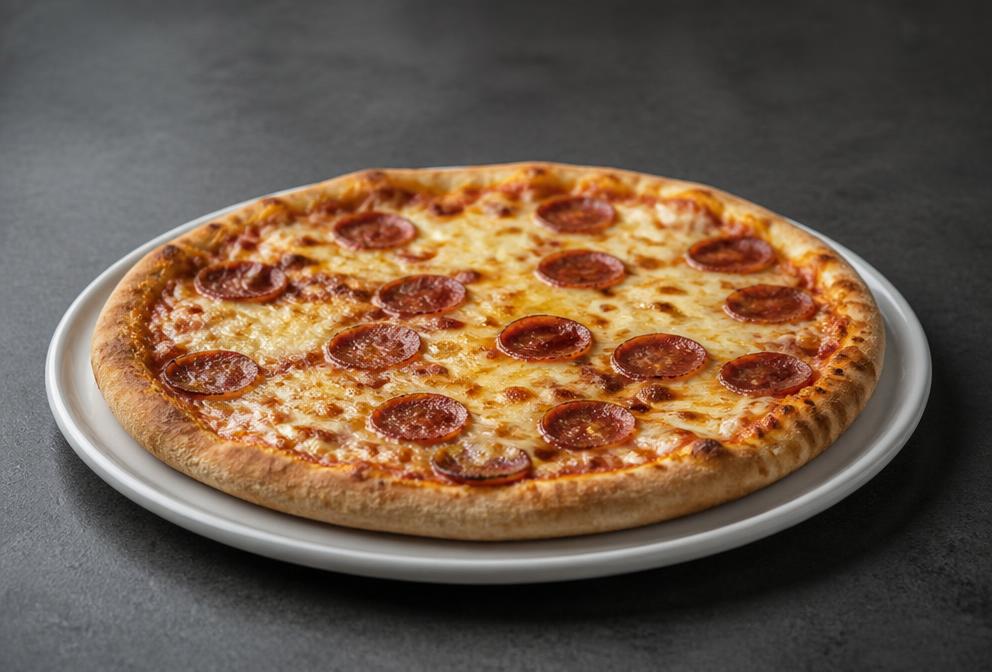 Salami Pizza + Getränk