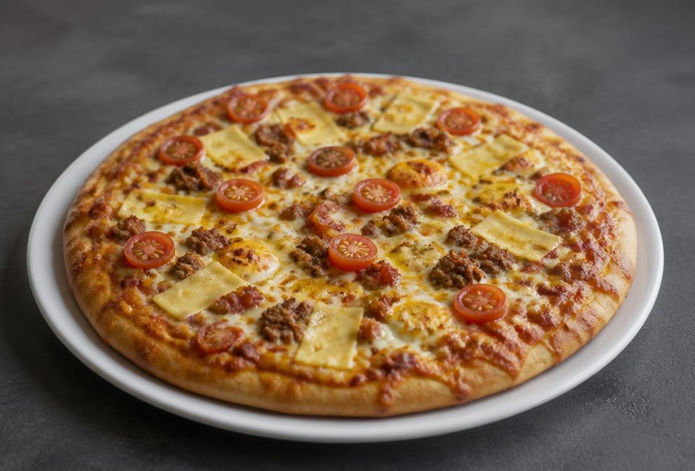 Texas Pizza + Getränk